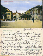 Ansichtskarte Landau In Der Pfalz Ostbahnstraße. Littfasssäule 1921 - Landau