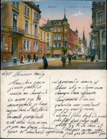 Ansichtskarte Bochum Bongardstrasse, Geschäft H. Schneider 1914 - Bochum