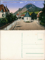 Ansichtskarte Rhöndorf-Bad Honnef Straßenpartie 1914 - Bad Honnef
