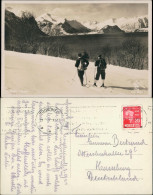 Norwegen   Norwegen Ski-Wanderer Norge Winter Norway 1933    Stempel TRONDHEIM - Norway