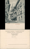 Postales Hondarribia Umland-Ansicht Calle Mayor In Fuenterrabia 1900 - Sonstige & Ohne Zuordnung