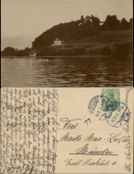 Foto .Vorarlberg Ruderboot Auf See Blick Auf Villen 1910 Privatfoto - Konstanz