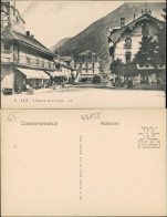 CPA Luz Avenue De La Gare, Strasse Zum Bahnhof 1910 - Autres & Non Classés