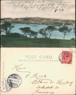 Postcard Falmouth (Cornwall) Panorama-Ansicht View From Trefusis 1905 - Sonstige & Ohne Zuordnung