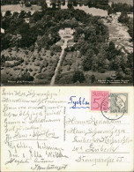 Postcard Fellingsbro Frötuna Gard Luftaufnahme Schloss Park 1955 - Suède
