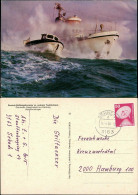 Ansichtskarte  Seenotkreuzer DGzRS Rettungskreuzer Mit Tochterboot 1980 - Autres & Non Classés