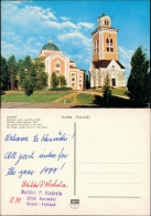 Postcard Kerimäki Maailman Suurin Puukirkko, 1847 Kirchen Gebäude 1975 - Finnland