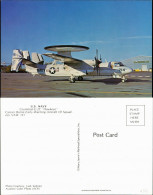 Ansichtskarte  MJ 404 U.S. NAVY Grumman E-2C Hawkeye' Flugzeug Militär 1979 - Material