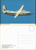 Ansichtskarte  Air UK F27 'Fokker' Friendship Flugwesen - Flugzeuge 1977 - 1946-....: Ere Moderne