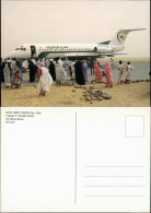 Ansichtskarte  Fokker F 28 MK 4000 Air Mauritanie Flugwesen - Flugzeuge 1982 - 1946-....: Moderne