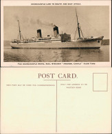 THE UNION-CASTLE ROYAL MAIL STEAMER ARUNDEL CASTLE Schiffsfoto-PK 1960 - Piroscafi