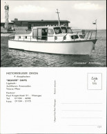 Vlissingen MOTORKRUISER ORION Schiffsfoto Schiff Ship (Holland) 1960 - Andere & Zonder Classificatie