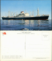 Ship GALILEO FERRARIS, ANTONIO PACINOTTI, ALESSANDRO VOLTA Schiffsfoto AK 1960 - Paquebots