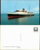 Ansichtskarte  STEAM PACKET COMPANY'S SNAEFELL Ship Schiff Schiffsfoto 1960 - Other & Unclassified