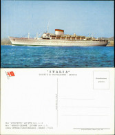 AVGVSTVS GIULIO CESARE Schiffsfoto Italia Ship Schiff Dampfer 1960 - Paquebots