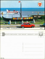 Luftkissenboot Hovercraft Pegwell Bay England, Viking Ship 1970 - Autres & Non Classés