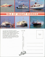 IISLE OF WIGHT FERRIES Hovercraft Luftkissenboot Schiffe Ships 1970 - Other & Unclassified