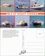 IISLE OF WIGHT FERRIES Hovercraft Luftkissenboot Schiffe Ships 1970 - Autres & Non Classés