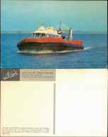 Postcard Ryde (Isle Of Wight) Hoovercraft SR-N6 - Southsea 1974 - Sonstige & Ohne Zuordnung