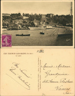 Thonon-les-Bains Panorama Mit Hafen Le Port, Schiff Anlegestelle 1925 - Sonstige & Ohne Zuordnung