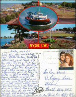 Ryde (Isle Of Wight) Ryde  Multi-View Card Luftkissenboot Hovercraft 1986 - Sonstige & Ohne Zuordnung
