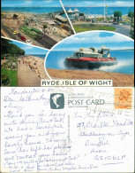 Postcard Ryde (Isle Of Wight) Hovercraft - Hafen Gel. 1980 - Autres & Non Classés
