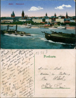 Ansichtskarte Mainz Dampfer Auf Dem Rhein 1913 - Mainz