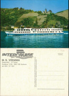 Ansichtskarte  M.S. VIRGINIA INTERCRUISE Rhein Binnenschiff (aus Arnhem) 1970 - Veerboten