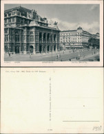 Ansichtskarte Wien Opernring Mit Oper Und Hotel Bristol 1942 - Other & Unclassified