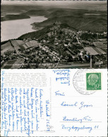 Hemfurth-Edersee-Edertal Edertalsperre Talsperre & Umland Vom Flugzeug Aus 1958 - Waldeck