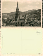 Ansichtskarte Freiburg Im Breisgau Münster, Vom Martin Stor Aus 1940 - Freiburg I. Br.