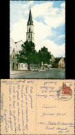 Neumarkt-Sankt Veit Ortsansicht, Straßen Partie, Autos, Kirche 1966 - Andere & Zonder Classificatie