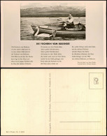 Ansichtskarte  Bodensee Text Zu "Die Fischerin Vom Bodensee" 1940/0000 - Unclassified