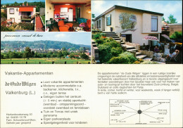 Valkenburg Aan De Geul Vakantie-Appartementen 2-teilige Klappkarte Reklame 1980 - Autres & Non Classés