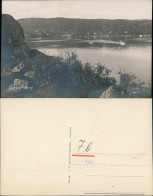 Postcard Gustafsberg Bei Uddevalla Stadtblick, Boot - Fotokarte 1923 - Sweden
