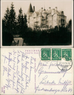 Postcard Imatra Schloss ähnliches Gebäude (Suomi, Finlandia) 1934 - Finlandia