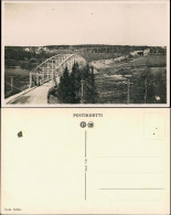 Postcard Oulu (Suomi Finnland) Stahlbrücke - Straße 1929 - Finland