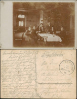 Feldpostkarte 1. Weltkrieg  Gruss Aus Einem Gasthaus Innen 1915 Privatfoto - Guerre 1914-18