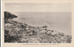 Martinique - SAINT PIERRE Le Quartier Du Mouillage En 1928 - Sonstige & Ohne Zuordnung