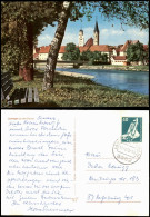 Ansichtskarte Lauingen (Donau) Ortsansicht, Fluss Partie 1978/1976 - Other & Unclassified