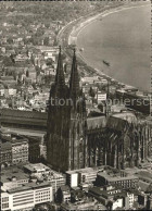 71942178 Koeln Rhein Dom Fliegeraufnahme Koeln Rhein - Köln