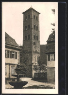 AK Hirsau, Kloster Hirsau, Eulenturm Vorm Klosterkirchturm Mit Brunnen  - Other & Unclassified
