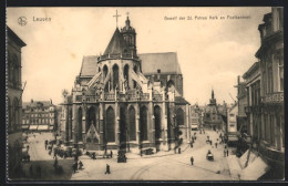 AK Leuven, Gewelf Der St. Petrus Kerk En Postkantoor  - Leuven