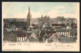 AK Louvain, Panorama Mit Kirche  - Other & Unclassified
