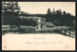 AK Friedrichsruh, Ortspartie Mit Blick Auf Grosses Gebäude  - Friedrichsruh