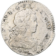 France, Louis XV, 1/12 Ecu De France, 1721, Paris, Argent, TB+, Gadoury:288 - 1715-1774 Louis  XV The Well-Beloved