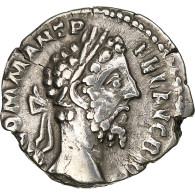 Commode, Denier, 186-187, Rome, Argent, TTB+, RIC:150a - Die Antoninische Dynastie (96 / 192)