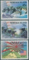 Norfolk Island 1992 SG534-536 WWII Guadalcanal Set MNH - Ile Norfolk