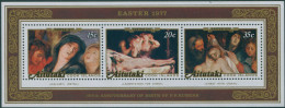 Aitutaki 1977 SG224 Easter MS MNH - Cookeilanden
