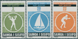 Samoa 1969 SG327-329 South Pacific Games Set MNH - Samoa